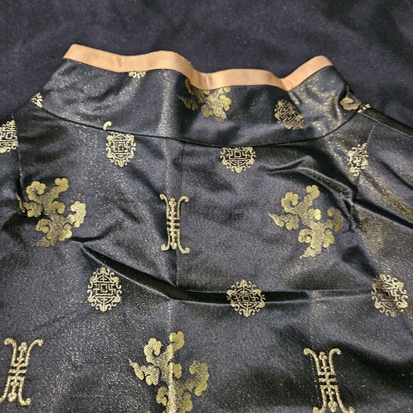 State Side Tailor Yokohama Japan Womens Japanese Jacket Black And Gold PS - Picture 12 of 12